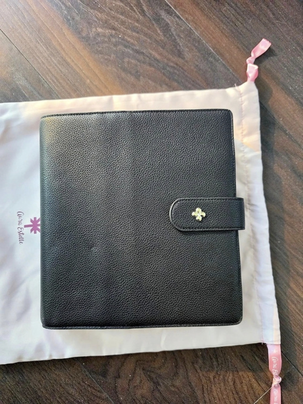 Aura Estelle Filofax-style A5 Wide Ring Planner 35mm New